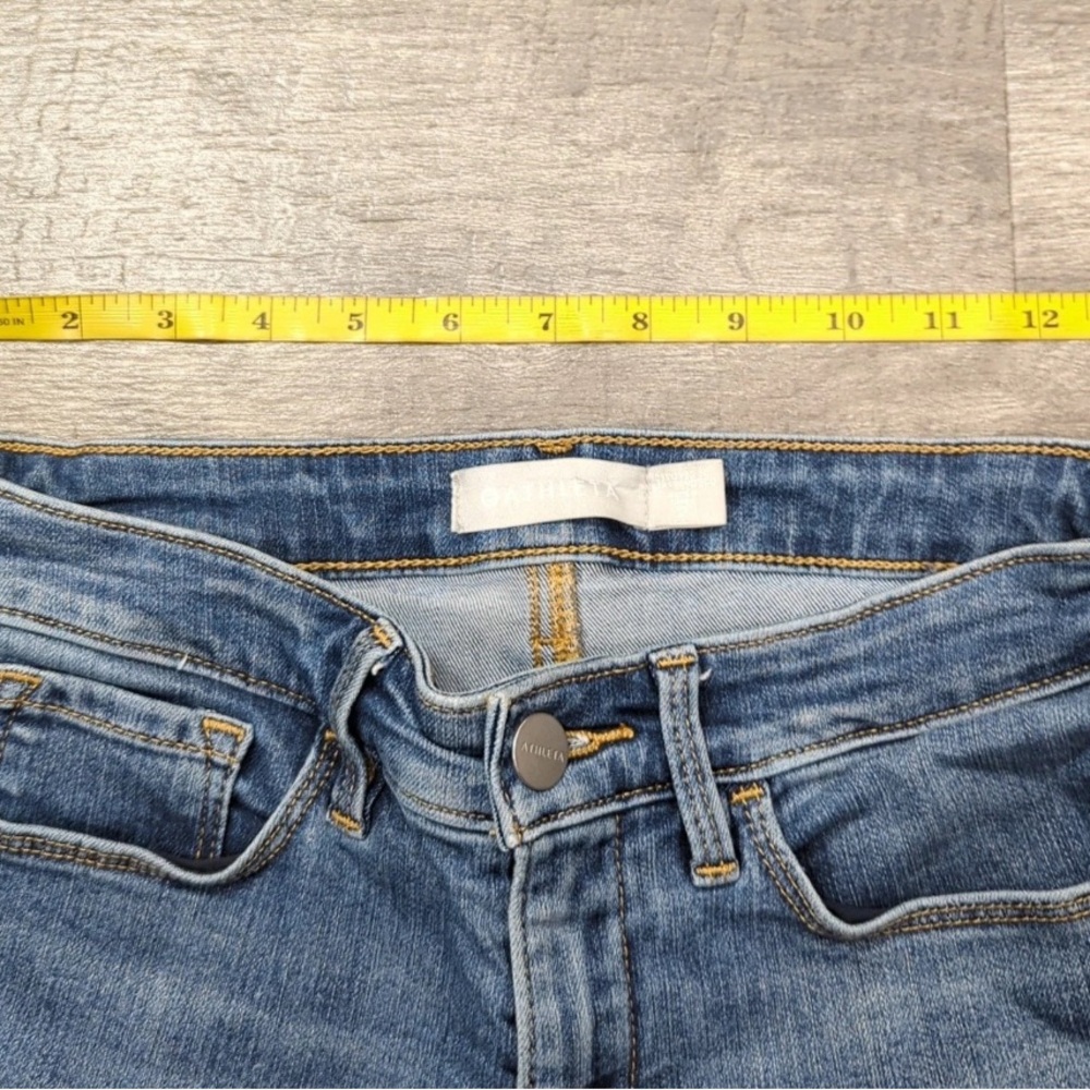 Athleta Sculptek Skinny Jeans Size 2 - Picture 2 of 7